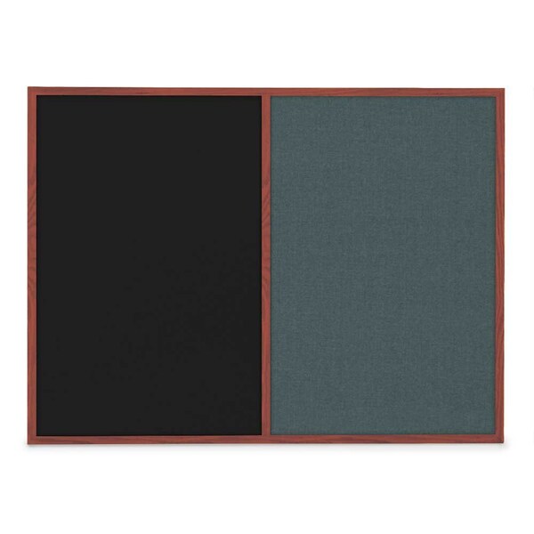 Sliding Door Indoor Enclosed Corkboard, 3